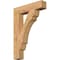 Ekena Millwork Olympic Block Smooth Bracket, Western Red Cedar, 5 1/2"W x 28"D x 40"H BKT06X28X40OLY05SWR - alternate 1
